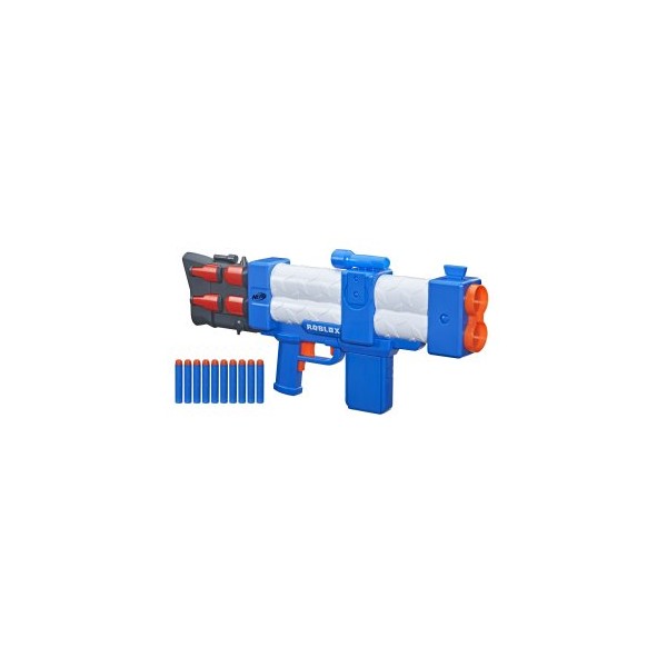 JUGUETE NERF ROBLOX ARSENAL PULSE LASER MOTORIZADA CON 10 DARDOS ELITE