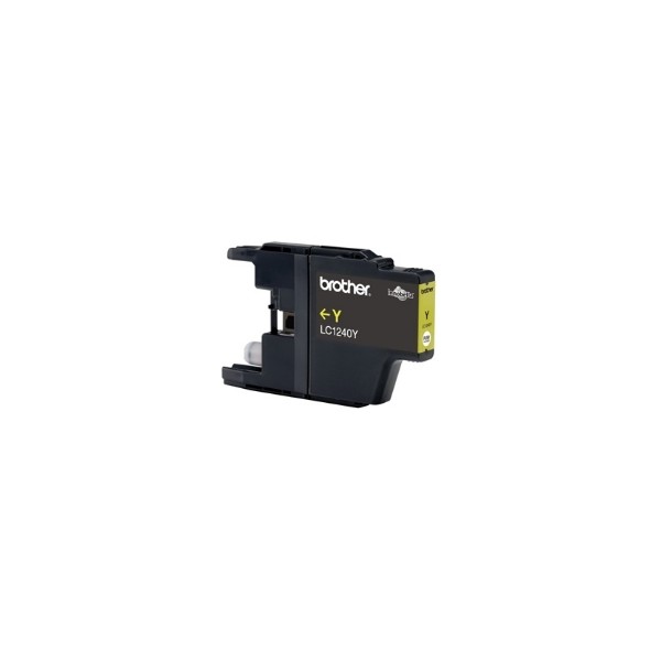 Cartucho tinta brother lc1240ybp amarillo 600 paginas mfcj6510dw - mfcj6710dw - mfcj6910dw