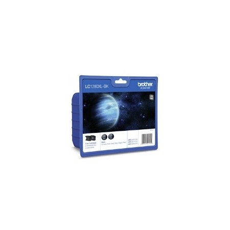 Cartucho tinta brother lc1280xlbkbp negro 2400 paginas mfcj6510dw - mfcj6710dw - mfcj6910dw