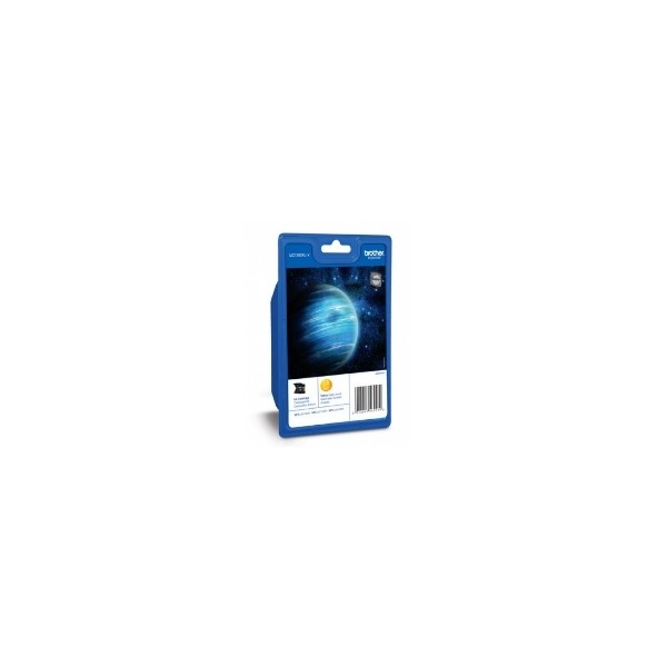 Cartucho tinta brother lc1280xlybp amarillo 1200 paginas mfcj6510dw - mfcj6710dw - mfcj6910dw