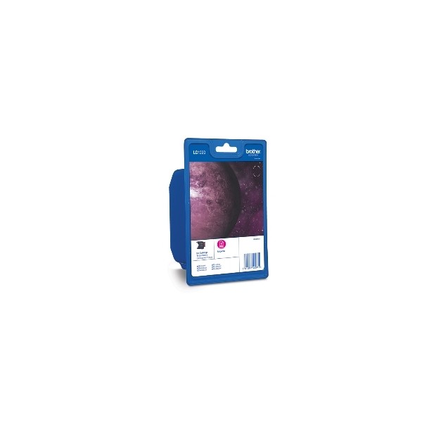 Cartucho tinta brother lc1220mbp magenta 300 paginas dcpj525w - dcpj725dw - dcpj925dw - mfcj430w - mfcj625dw - mfcj825dw