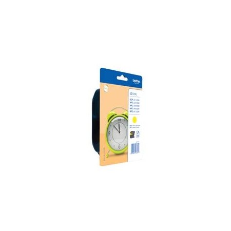 Cartucho tinta brother lc125xlybp amarillo 1200 paginas dcpj4110dw - mfcj4410dw - mfcj4510dw - mfcj4710dw