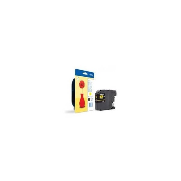 Cartucho tinta brother lc121ybp amarillo 300 paginas mfc - j870dw - mfcj470dw - dcpj152w - dcpj132w - mfc - j4710dw - mfcj650dw