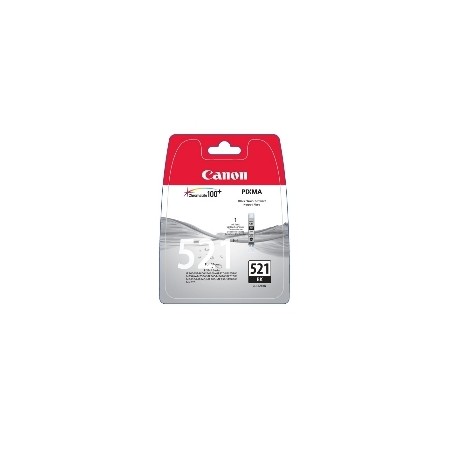Cartucho tinta canon cli 521bk negro 9ml pixma 3600 -  4600 -  4700 -  mp540 -  550 -  560 -  620 -  630 -  640 -  980 -  mx860 