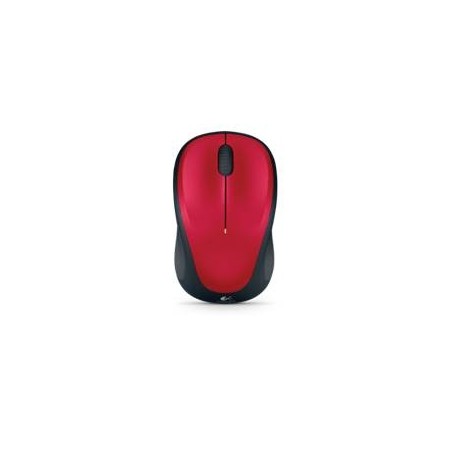 Mouse raton logitech m235 optico wireless inalambrico rojo