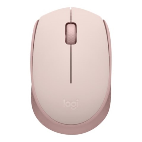 Mouse raton logitech m171 optico wireless inalambrico rosa