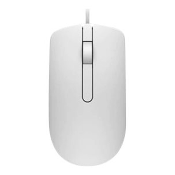 Mouse raton dell ms116 optico 2 botones 1000ppp usb blanco