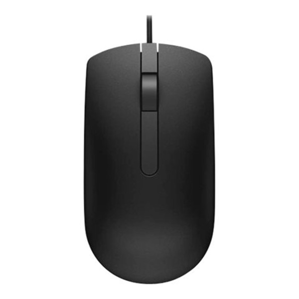 Mouse raton dell ms116 optico botones + scroll 1000ppp usb negro