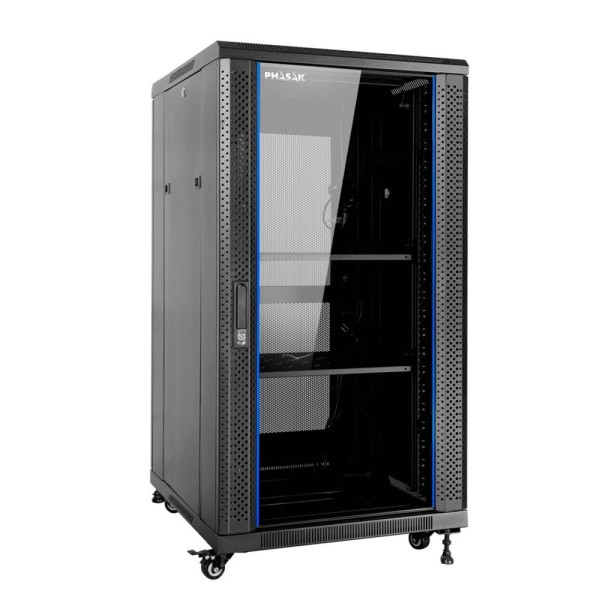 Armario rack de suelo 19 pulgadas phasak pro 32u 600x800 pho 6832