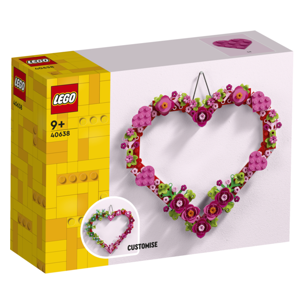 Lego corazón decorativo