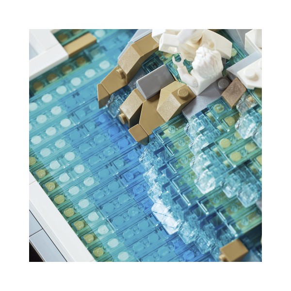 Lego architecture fontana di trevi