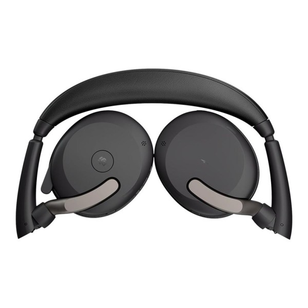 Auriculares jabra evolve2 65 flex ms stereo inalambrico negro