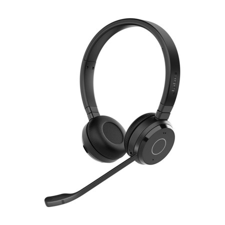 Auriculares jabra evolve 65 te stereo inalambrico negro