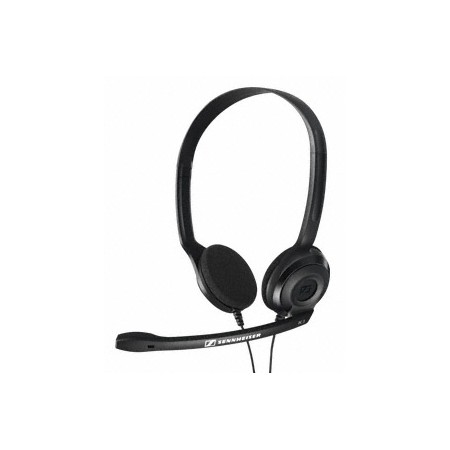 Auriculares epos sennheiser estereo con microfono negros pc 3 chat