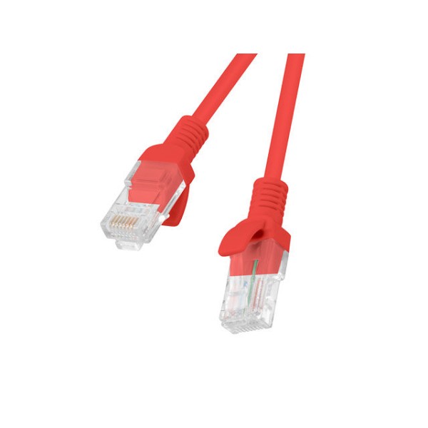 Cable red lanberg latiguillo cat.6 utp 3m rojo fluke passed
