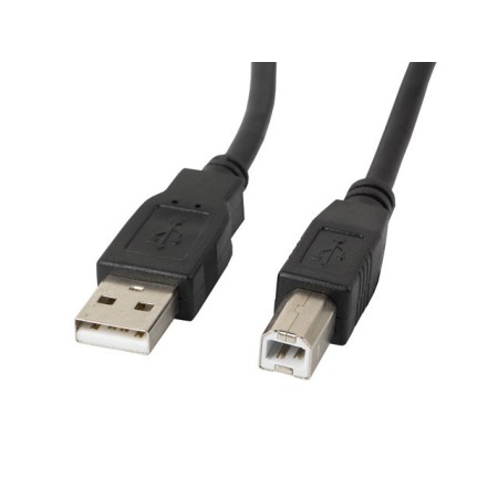 Cable impresora lanberg usb a - usb b macho - macho ferrita 5m negro