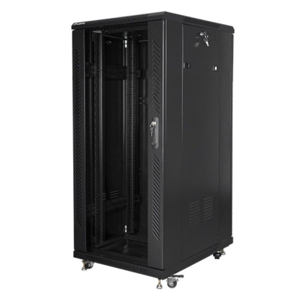 Armario lanberg 19 pulgadas 27u - 600x800 negro