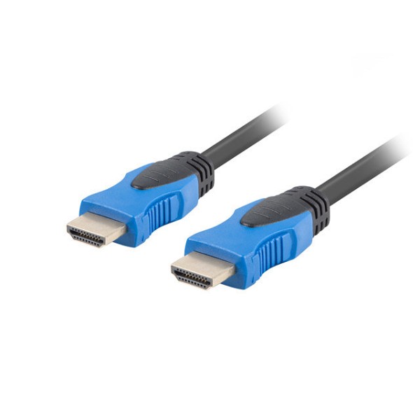 Cable hdmi lanberg macho - macho v2.0 cu 4k 7.5m negro