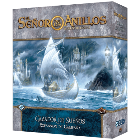 Juego de mesa el señor de los anillos cazador de sueños expansión de campaña