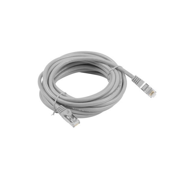 Cable red lanberg latiguillo cat.6 ftp 5m gris fluke passed
