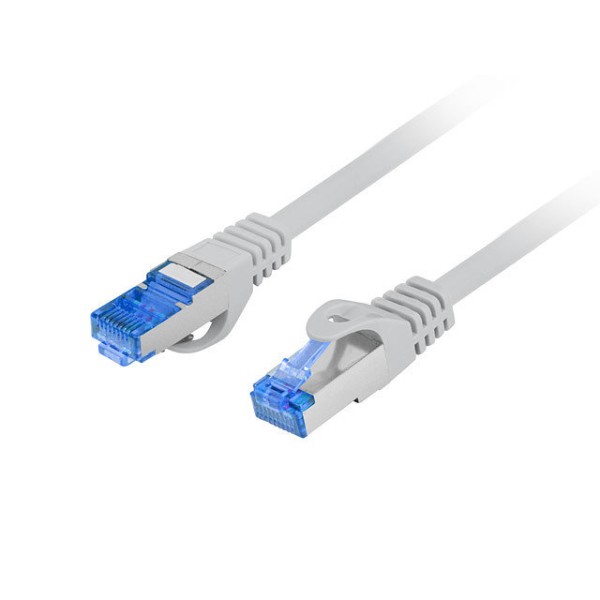 Cable red lanberg latiguillo cat.6a s - ftp lszh cca 20m gris fluke passed