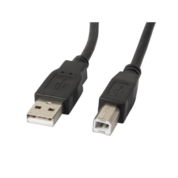 Cable impresora lanberg usb a - usb b macho - macho negro 1 m