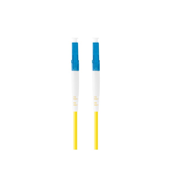 Latiguillo fibra optica lc - upc lanberg 1m mono simplex g657a1 lszh amarillo