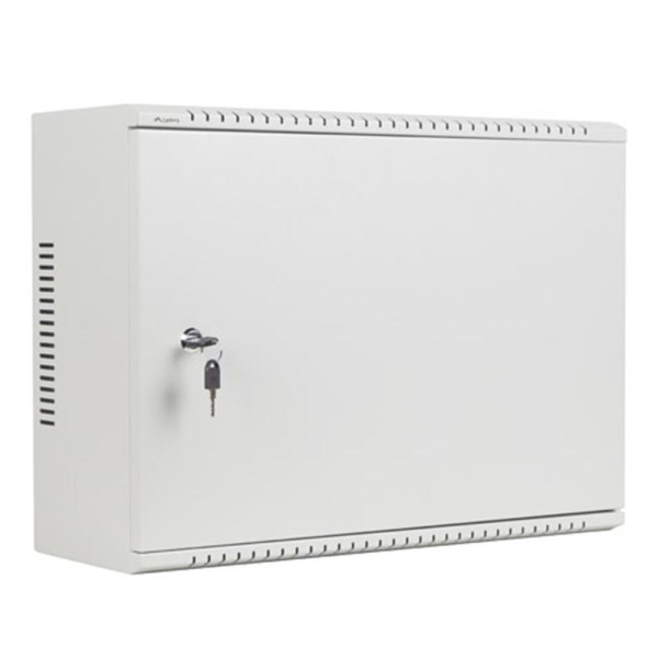 Armario lanberg mural rack 19 pulgadas 4u+3u - 540x200 gris