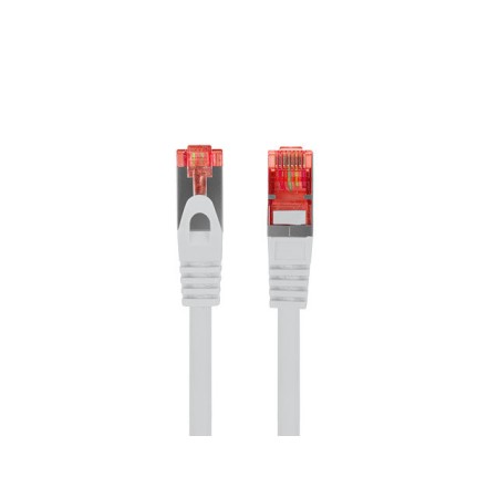 Cable red lanberg latiguillo cat.6 s - ftp lszh cu 0.25m gris fluke passed