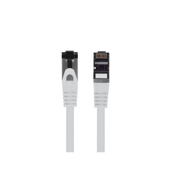Cable red lanberg latiguillo cat.8.1 s - ftp lszh cu 0.5m gris fluke passed