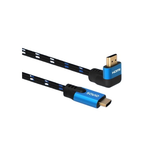 CABLE HDMI 2.1 (M) ANGULAR 8K SAVIO CL-147 1.8M