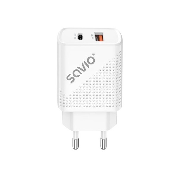 CARGADOR SAVIO LA-05 DUAL 18W USB 3.0