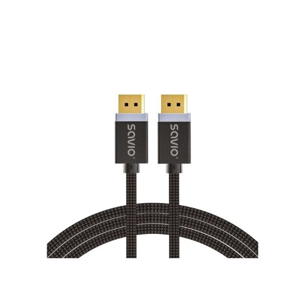 CABLE SAVIO DISPLAYPORT A DISPLAYPORT 2M M/M