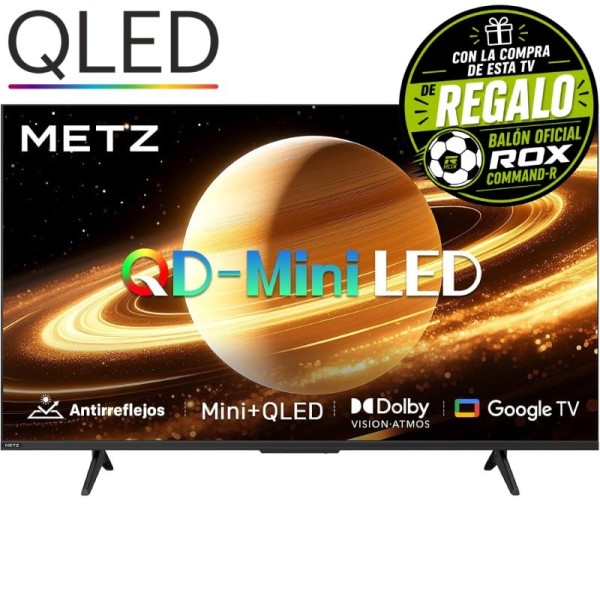 Televisor Metz QLED MiniLED 65MNH7000Z 65″/ Ultra HD 4K/ Smart TV/ WiFi
