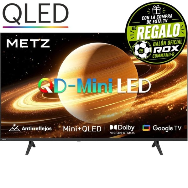 Televisor Metz QLED MiniLED 55MNH7000Z 55″/ Ultra HD 4K/ Smart TV/ WiFi