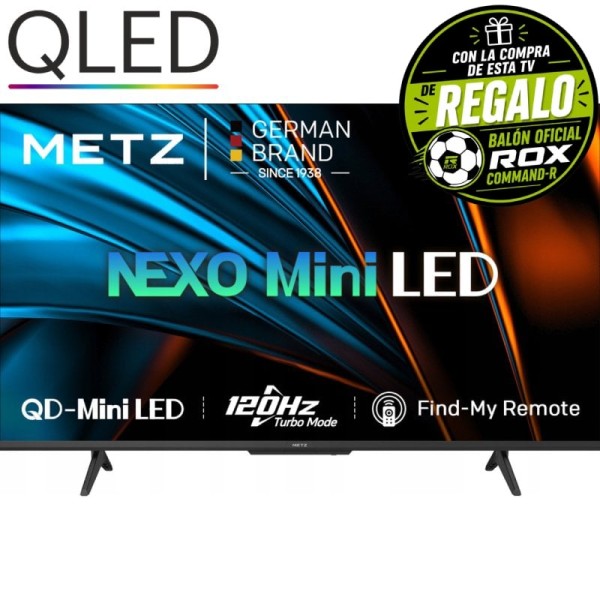 Televisor Metz QLED MiniLED 60MNH7030Z 60″/ Ultra HD 4K/ Smart TV/ WiFi