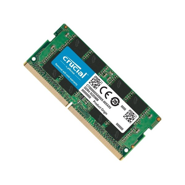 Memoria ram ddr4 16gb crucial - sodimm - 3200 mhz - pc4 25600 cl22