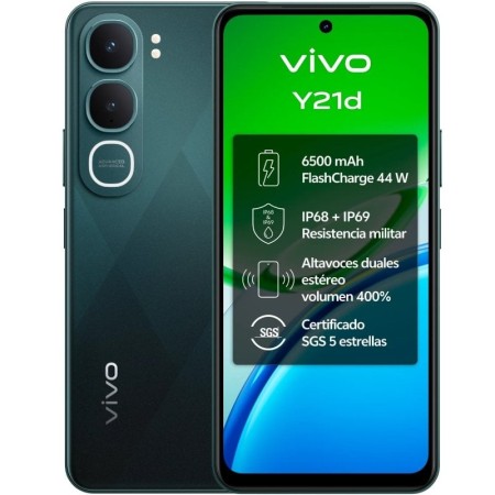 Smartphone Vivo Y21d 4GB/ 128GB/ 6.68″/ Verde