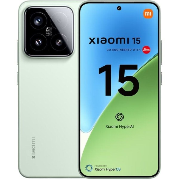 Smartphone Xiaomi 15 NFC 12GB/ 256GB/ 6.36″/ 5G/ Verde