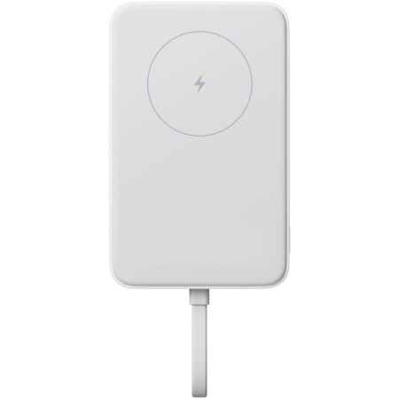 Powerbank 10000mAh Xiaomi 33W Magnetic Power Bank 10000 (Integrated Cable)/ Wireless/ Blanca