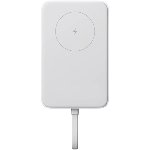 Powerbank 10000mAh Xiaomi 33W Magnetic Power Bank 10000 (Integrated Cable)/ Wireless/ Blanca