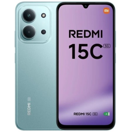 Smartphone Xiaomi Redmi 15C 4GB/ 128GB/ 6.9″/ 5G/ Verde