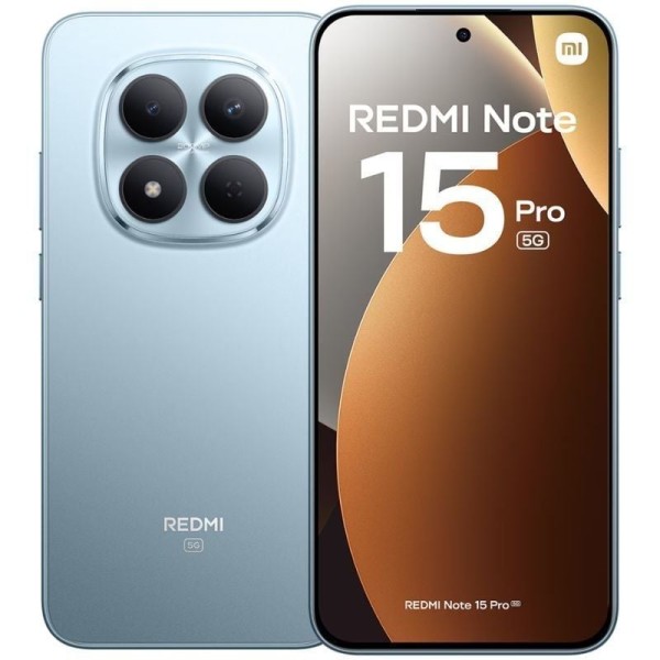Smartphone Xiaomi Redmi Note 15 Pro 8GB/ 256GB/ 6.83″/ 5G/ Azul Glacial