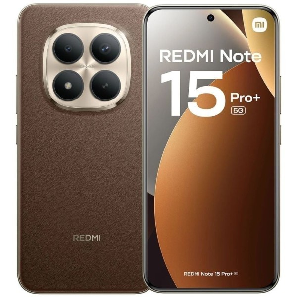 Smartphone Xiaomi Redmi Note 15 Pro Plus 8GB/ 256GB/ 6.83″/ 5G/ Marrón