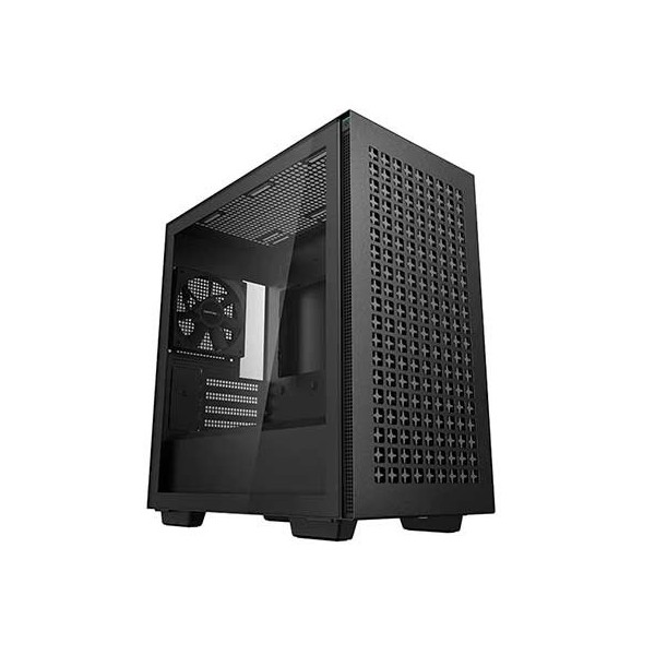 Caja gaming deepcool ch370 cristal templado usb 3.0 negra