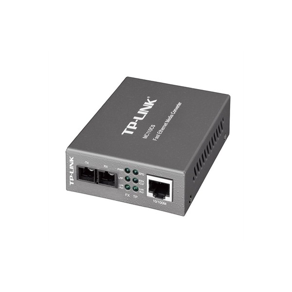Conversor fibra tp - link mc110cs 10 - 100m
