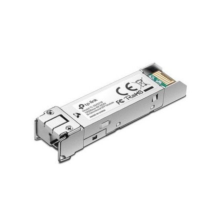 TRANSCEIVER TP-LINK SM321B BIDIRECCIONAL WDM GIGA MONOMODO LC TX:1310nm/RX:1550nm HASTA 10km