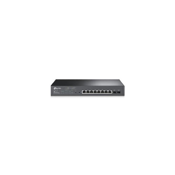 Switch 8 puertos 10 - 100 - 1000 poe 150w +2 sfp gestion l2+ tp - link