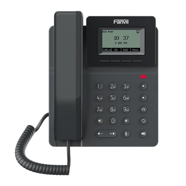 Fanvil V50P 2 líneas SIP Pantalla 2.3″ PoE 2x10/10