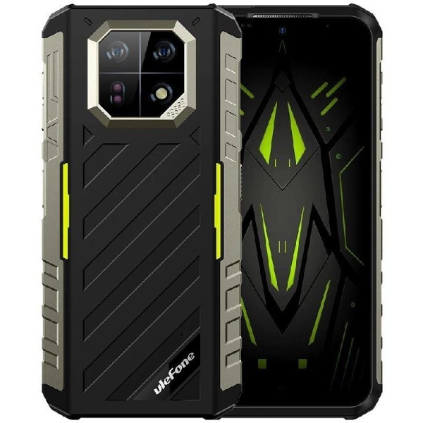 Smartphone Rugerizado Ulefone Armor 22 8GB/ 128GB/ 6.58″/ Negro y Verde